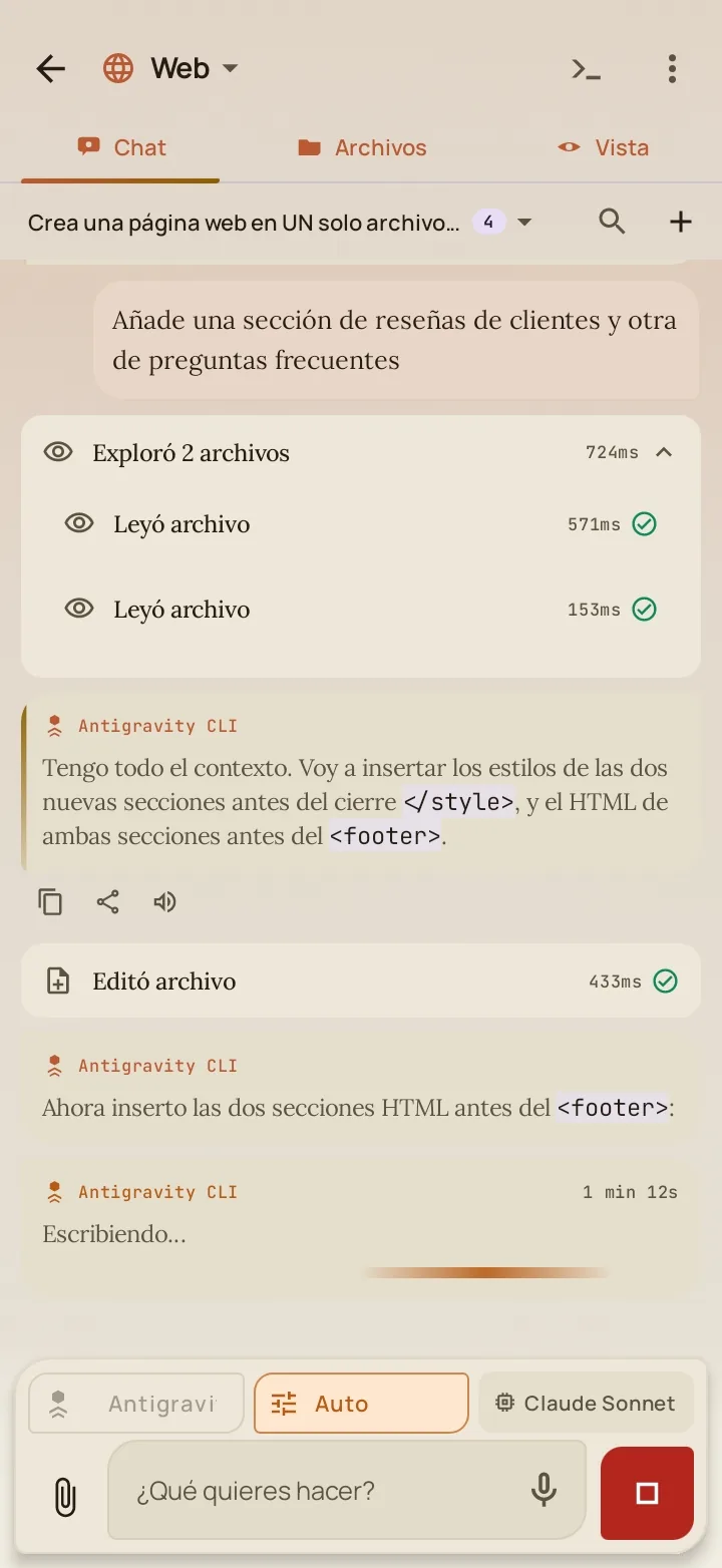 Conversación con tarjetas de trabajo